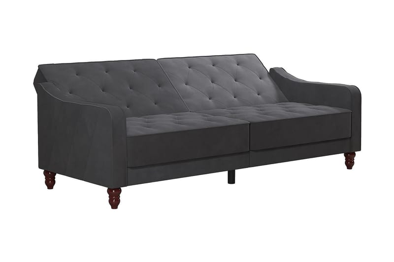 VINTAGE TUFTED 2-sits Bäddsoffa Grå - Novogratz - Möbler - Vardagsrum - Bäddsoffor - 2-sits bäddsoffa