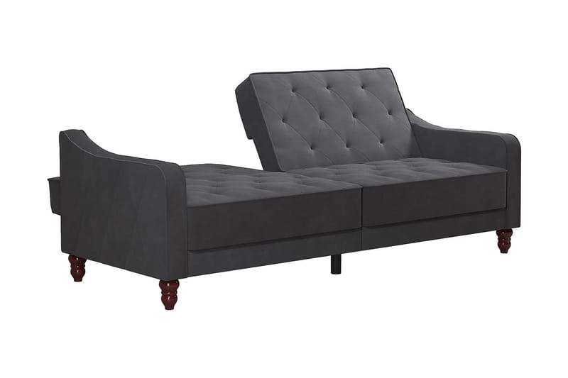 VINTAGE TUFTED 2-sits Bäddsoffa Grå - Novogratz - Möbler - Vardagsrum - Bäddsoffor - 2-sits bäddsoffa