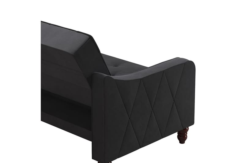 VINTAGE TUFTED 2-sits Bäddsoffa Grå - Novogratz - Möbler - Vardagsrum - Bäddsoffor - 2-sits bäddsoffa