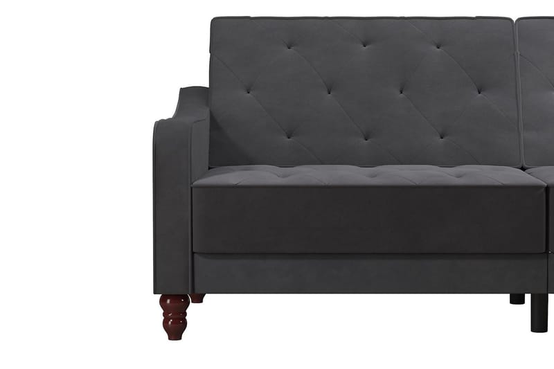 Vintage Tufted 2-sits Bäddsoffa Grå - Novogratz - Möbler - Vardagsrum - Bäddsoffor - 2-sits bäddsoffa