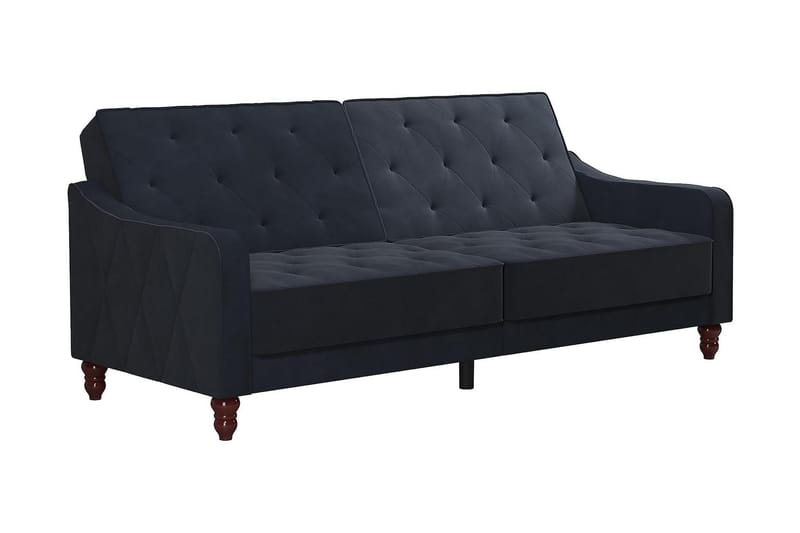 VINTAGE TUFTED 2-sits Bäddsoffa Marinblå - Novogratz - Möbler - Vardagsrum - Bäddsoffor - 2-sits bäddsoffa