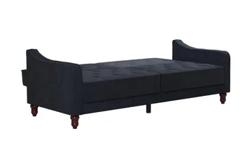 Vintage Tufted 2-sits Bäddsoffa Marinblå - Novogratz - Möbler - Vardagsrum - Bäddsoffor - 2-sits bäddsoffa