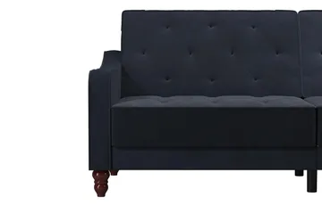 Vintage Tufted 2-sits Bäddsoffa Marinblå - Novogratz - Möbler - Vardagsrum - Bäddsoffor - 2-sits bäddsoffa
