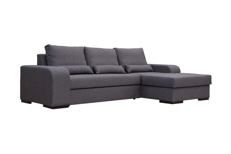 VIRAGO Divanbäddsoffa 285x165x90 cm - Grå - Möbler - Vardagsrum - Bäddsoffor