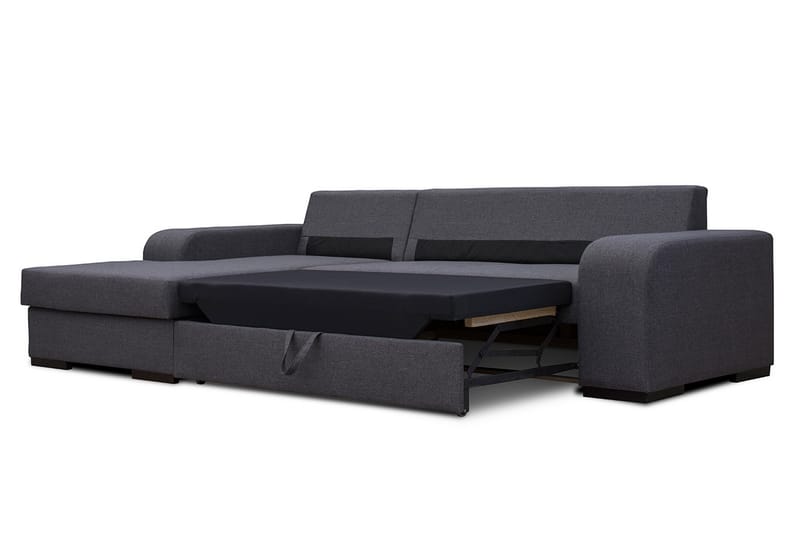 VIRAGO Divanbäddsoffa 285x165x90 cm - Grå - Möbler - Vardagsrum - Bäddsoffor