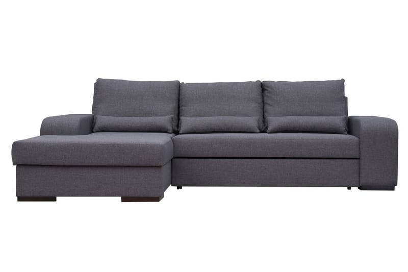 VIRAGO Divanbäddsoffa 285x165x90 cm - Grå - Möbler - Vardagsrum - Bäddsoffor