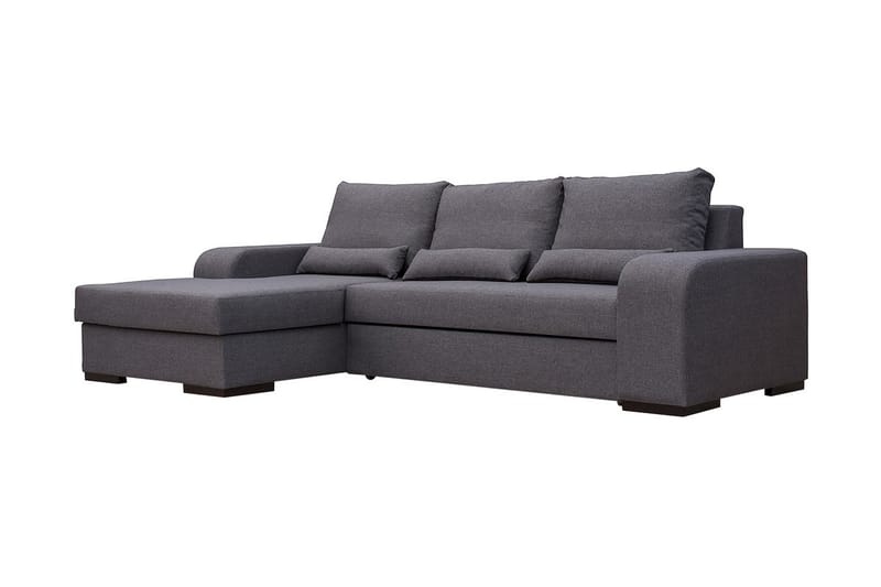 VIRAGO Divanbäddsoffa 285x165x90 cm - Grå - Möbler - Vardagsrum - Bäddsoffor