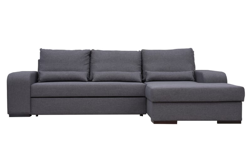 VIRAGO Divanbäddsoffa 285x165x90 cm - Grå - Bäddsoffor - Bäddsoffa divan