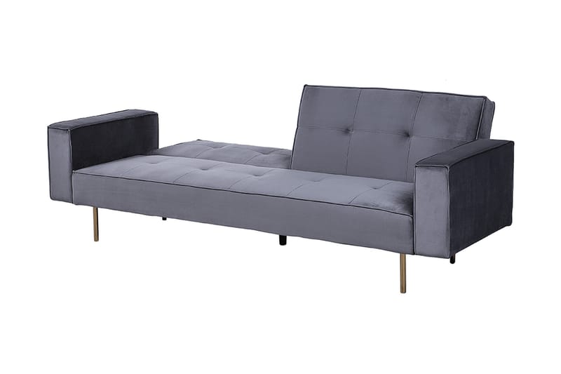 Visnes Bäddsoffa 218 cm - Grå - Möbler - Vardagsrum - Bäddsoffor