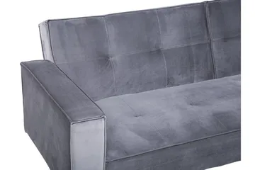 Visnes Bäddsoffa 218 cm - Grå - Möbler - Vardagsrum - Bäddsoffor