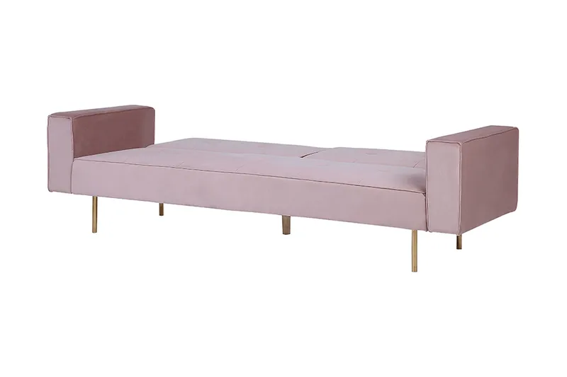 Visnes Bäddsoffa 218 cm - Rosa - Möbler - Vardagsrum - Bäddsoffor