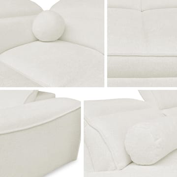 Vitoran 3-sits Bäddsoffa med Schäslong Högervänd - mörkgrå - Möbler - Vardagsrum - Bäddsoffor - Hörnbäddsoffa