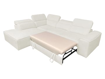 Vitoran 3-sits Bäddsoffa med Schäslong Högervänd - mörkgrå - Möbler - Vardagsrum - Bäddsoffor - Hörnbäddsoffa