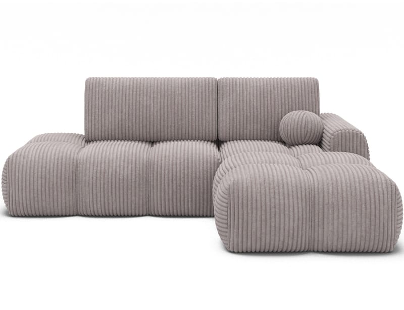 Vittario 3-sits Bubblig Bäddsoffa med Divan och förvaring Höger - Modullo 03 - Möbler - Vardagsrum - Bäddsoffor - Hörnbäddsoffa