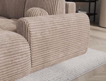 Vittario 3-sits Bubblig Bäddsoffa med Divan och förvaring Höger - Modullo 20 - Möbler - Vardagsrum - Bäddsoffor