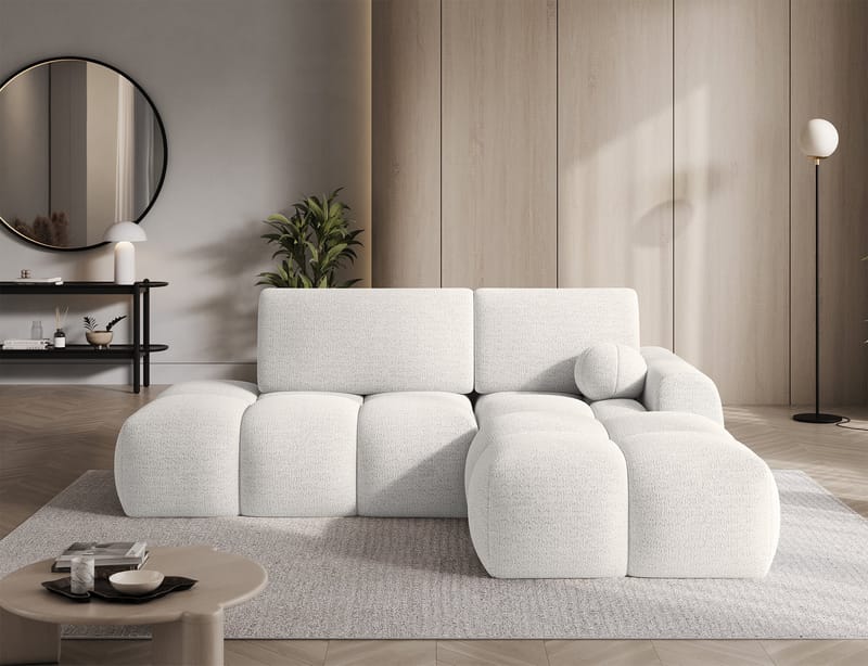 Vittario 3-sits Bubblig Bäddsoffa med Divan och förvaring Höger - Royal 01 - Möbler - Vardagsrum - Bäddsoffor - Hörnbäddsoffa