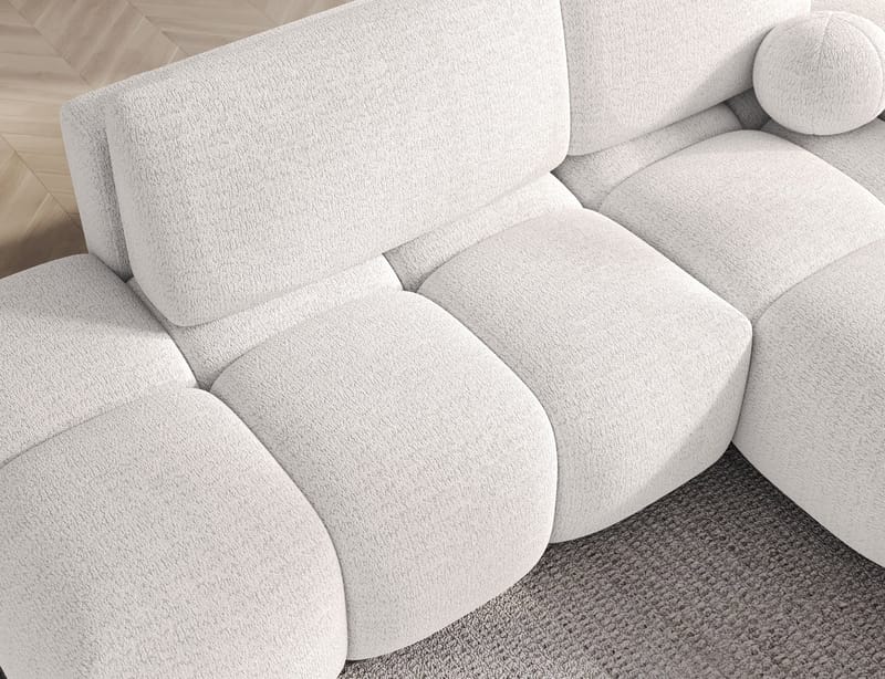 Vittario 3-sits Bubblig Bäddsoffa med Divan och förvaring Höger - Royal 01 - Möbler - Vardagsrum - Bäddsoffor - Hörnbäddsoffa