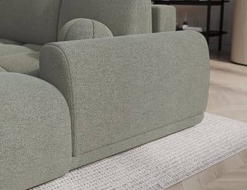 Vittario 3-sits Bubblig Bäddsoffa med Divan och förvaring Höger - Xillar 100 - Möbler - Vardagsrum - Bäddsoffor