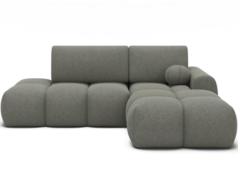 Vittario 3-sits Bubblig Bäddsoffa med Divan och förvaring Höger - Xillar 100 - Möbler - Vardagsrum - Bäddsoffor