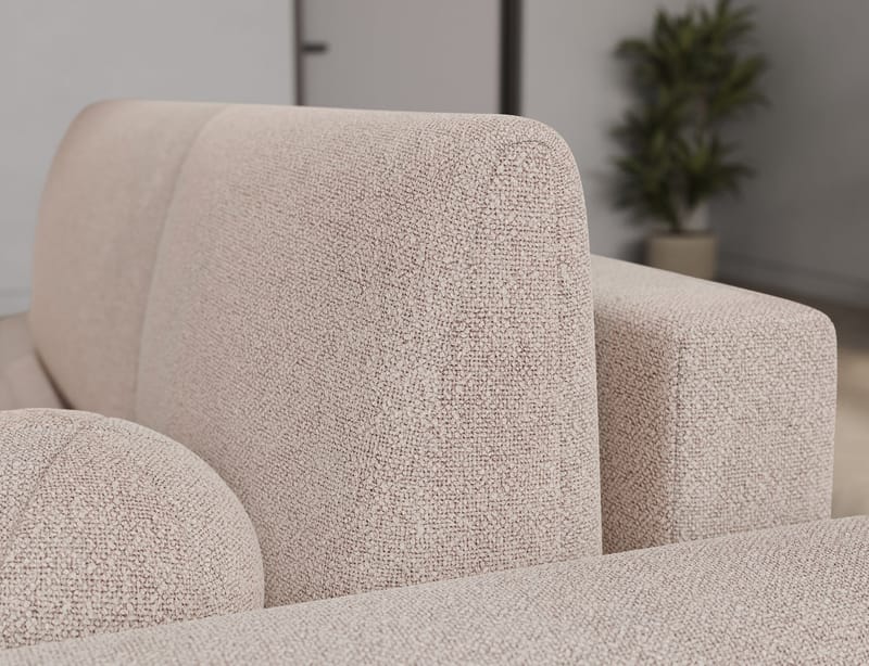 Vittario 3-sits Bubblig Bäddsoffa med Divan och förvaring Höger - Xillar 20 - Möbler - Vardagsrum - Bäddsoffor - Hörnbäddsoffa