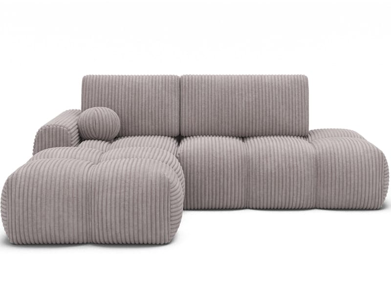 Vittario 3-sits Bubblig Bäddsoffa med Divan och förvaring Vänster - Modullo 03 - Möbler - Vardagsrum - Bäddsoffor - Hörnbäddsoffa