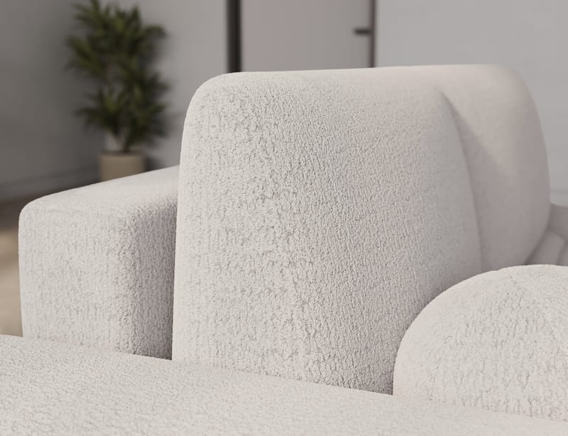 Vittario 3-sits Bubblig Bäddsoffa med Divan och förvaring Vänster - Royal 01 - Möbler - Vardagsrum - Bäddsoffor - Hörnbäddsoffa