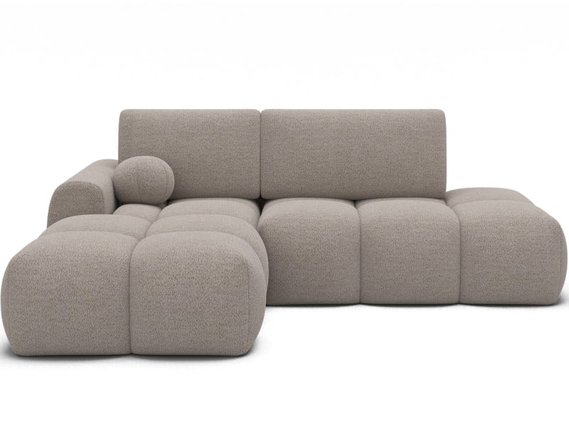 Vittario 3-sits Bubblig Bäddsoffa med Divan och förvaring Vänster - Royal 18 - Möbler - Vardagsrum - Bäddsoffor
