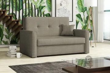 Viva Bäddsoffa 133x100x85 cm - Grå - Möbler - Vardagsrum - Bäddsoffor