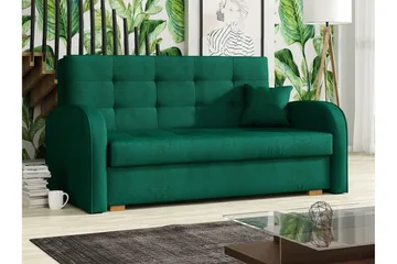 Viva Bäddsoffa 153x98x85 cm - Grön - Möbler - Vardagsrum - Bäddsoffor