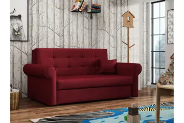 Viva Silver soffa - Röd - Möbler - Vardagsrum - Bäddsoffor