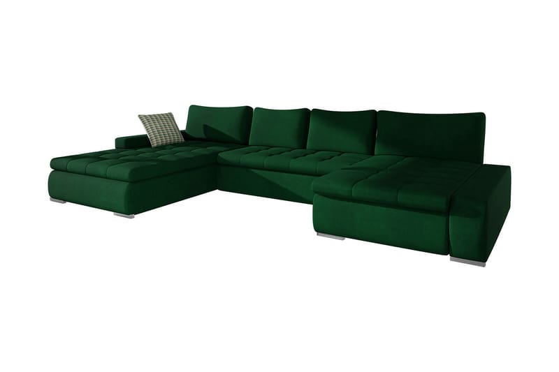 VRIZO 2-sits Bäddsoffa - Grön - Möbler - Vardagsrum - Bäddsoffor - U bäddsoffa