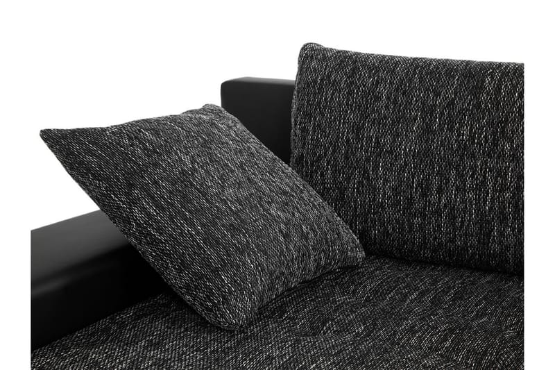 VRIZO Bäddsoffa Dubbeldivan 4-sits 340x140 cm U-formad - Blå - Möbler - Vardagsrum - Bäddsoffor - U bäddsoffa