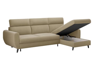 Vylon 3-sits Bäddsoffa med divan - Grön - Möbler - Vardagsrum - Bäddsoffor