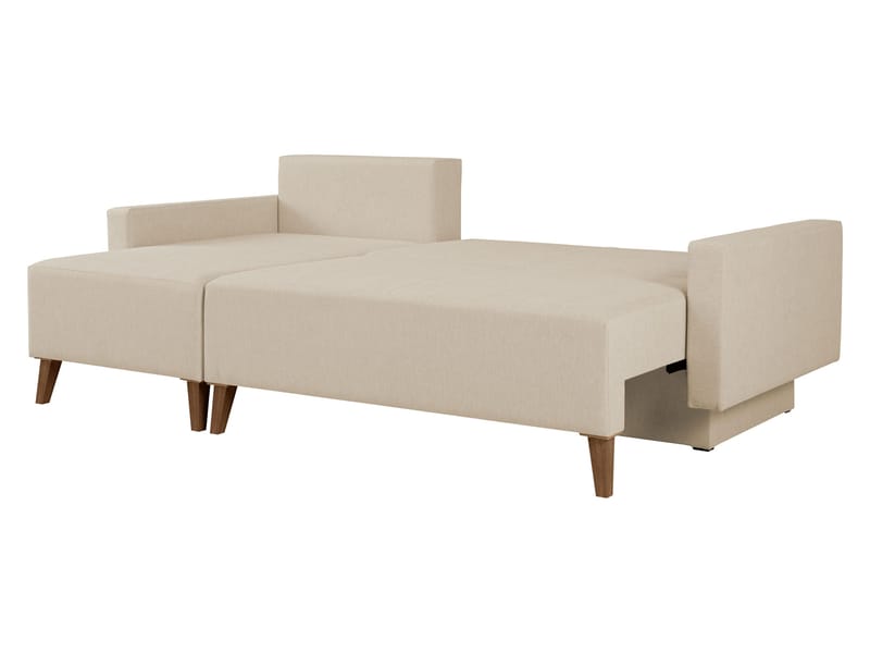 Waldsten 3-sits Bäddsoffa med Divan - Mörkgrön - Möbler - Vardagsrum - Bäddsoffor - Hörnbäddsoffa