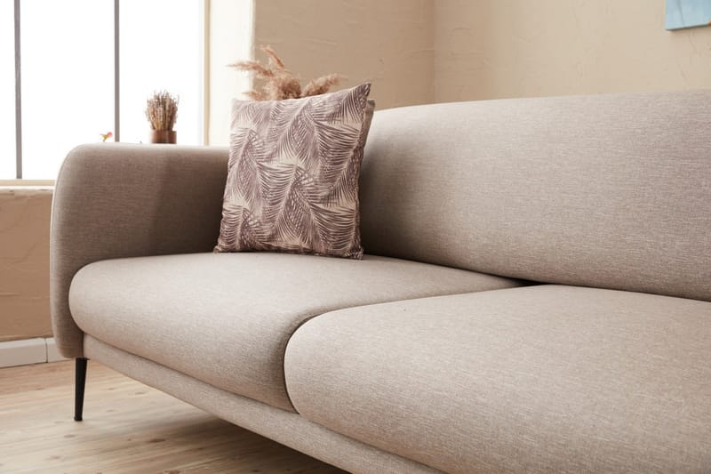 Wenus Bäddsoffa 3-sits 180x90 cm - Beige - Möbler - Vardagsrum - Bäddsoffor