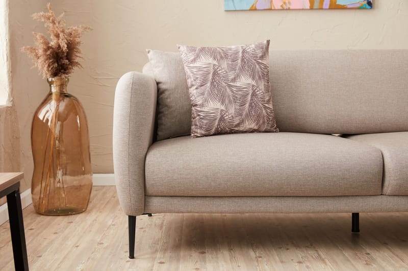 Wenus Bäddsoffa 3-sits 180x90 cm - Beige - Möbler - Vardagsrum - Bäddsoffor