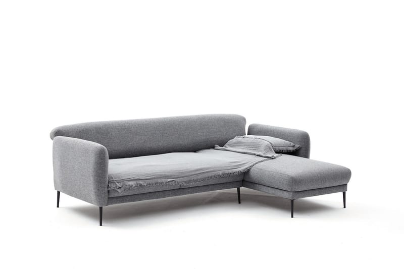 Wenus Divanbäddsoffa 3-sits - Grå - Möbler - Vardagsrum - Bäddsoffor - Hörnbäddsoffa