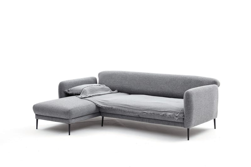 Wenus Divanbäddsoffa 3-sits - Grå - Möbler - Vardagsrum - Bäddsoffor - Hörnbäddsoffa