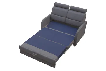 Wibaro Bäddsoffa 144x91x117 cm - Grå - Möbler - Vardagsrum - Bäddsoffor