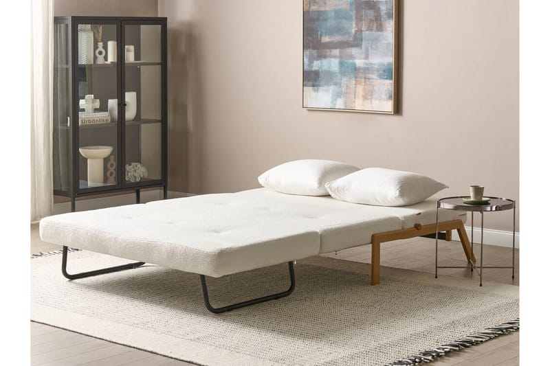Wigwig Bäddsoffa 2-sits - Vit/Ljust trä - Möbler - Vardagsrum - Bäddsoffor
