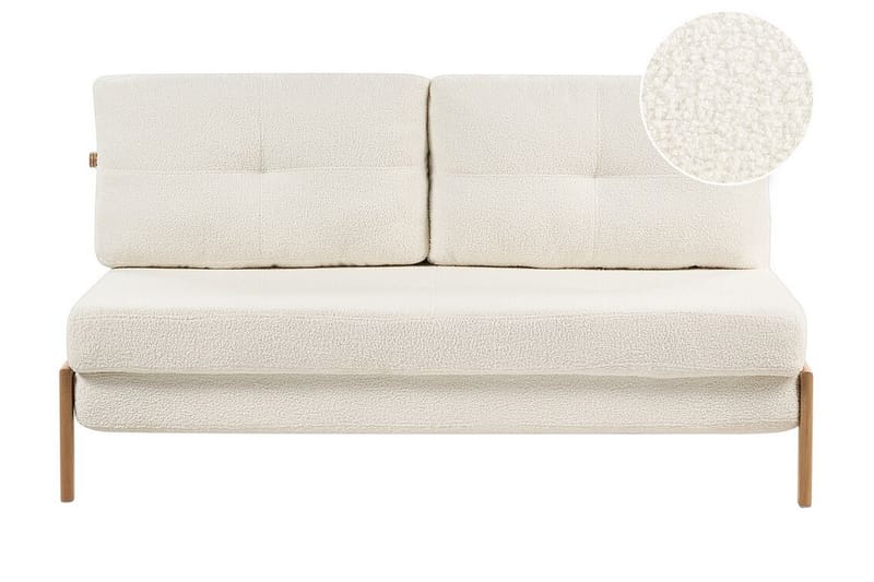 Wigwig Bäddsoffa 2-sits - Vit/Ljust trä - Möbler - Vardagsrum - Bäddsoffor