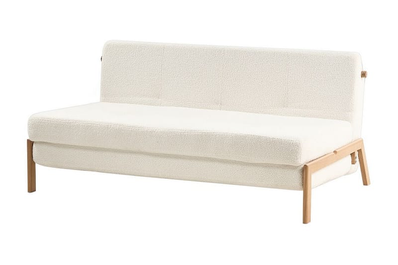 Wigwig Bäddsoffa 2-sits - Vit/Ljust trä - Möbler - Vardagsrum - Bäddsoffor