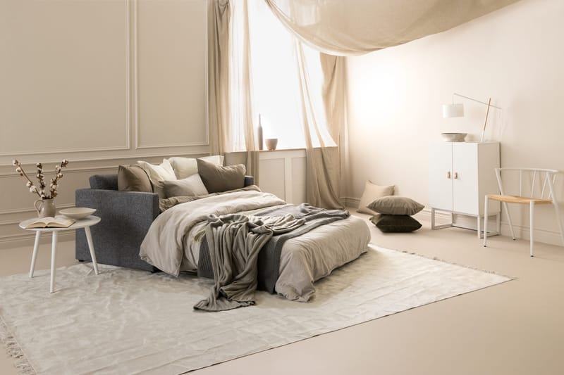 Willhelm Liten Bäddsoffa 2-sits 160 cm Bred - Grå / Ljusgrå - Möbler - Vardagsrum - Bäddsoffor