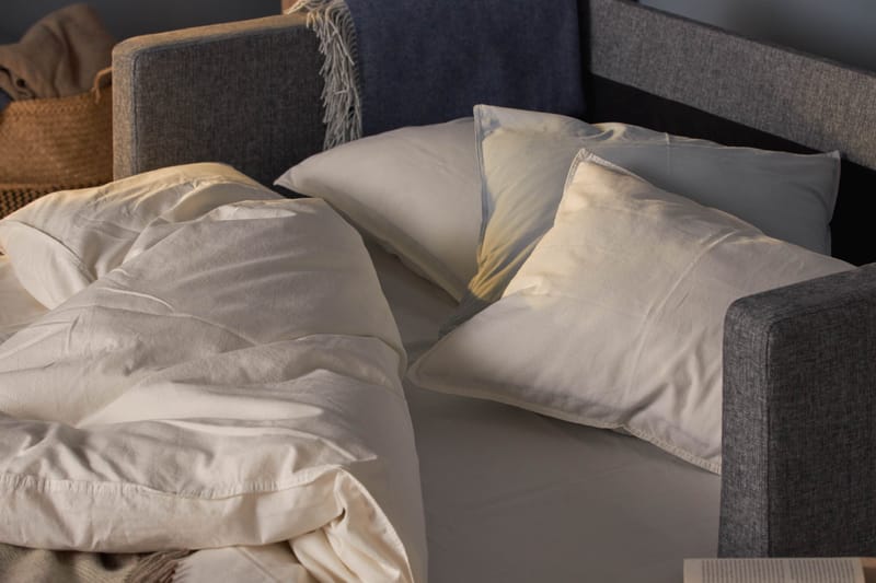 Willhelm Liten Bäddsoffa 2-sits 160 cm Bred - Grå / Ljusgrå - Möbler - Vardagsrum - Bäddsoffor