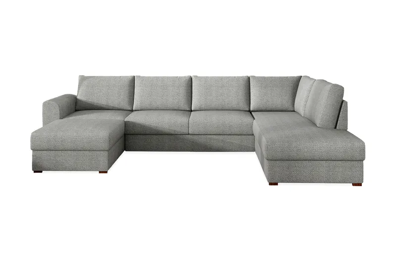 Wilma 5-sits Bäddsoffa - Grå - Möbler - Vardagsrum - Bäddsoffor - U bäddsoffa