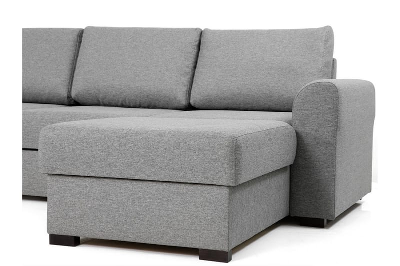 Wilma 6-sits Bäddsoffa - Grå/Vit - Möbler - Vardagsrum - Bäddsoffor - U bäddsoffa