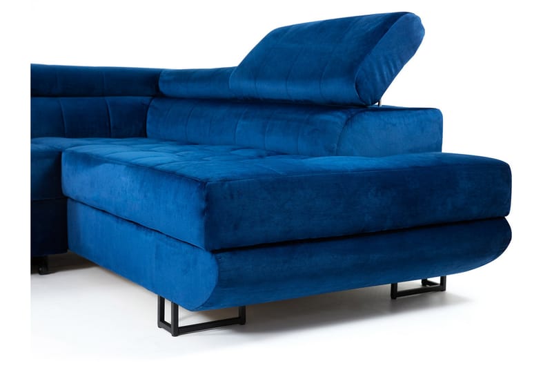 WRESSLE 4-sits Bäddsoffa Vänster - Svart - Möbler - Vardagsrum - Bäddsoffor