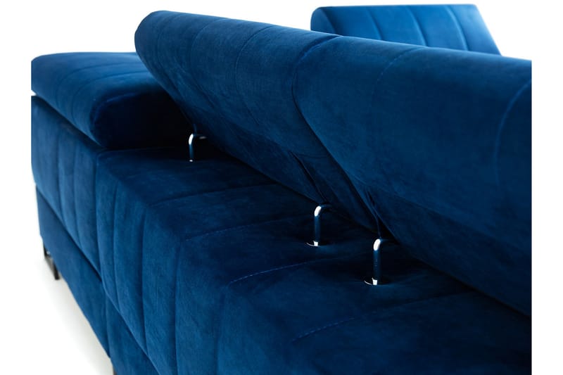 WRESSLE 4-sits Bäddsoffa Vänster - Svart - Möbler - Vardagsrum - Bäddsoffor
