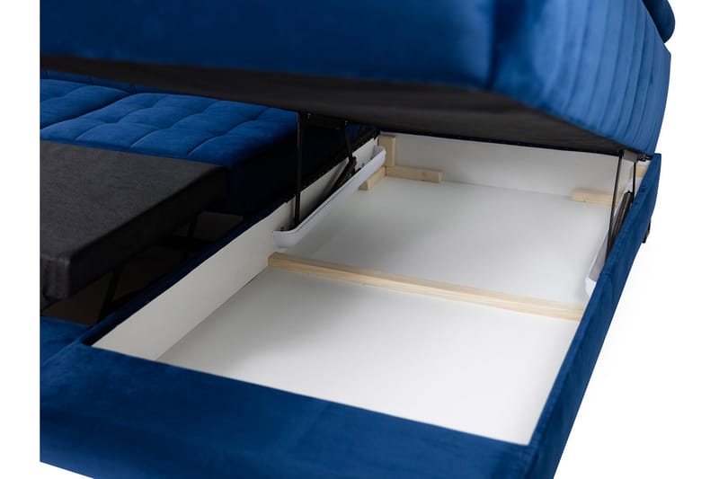 WRESSLE 4-sits Bäddsoffa Vänster - Svart - Möbler - Vardagsrum - Bäddsoffor