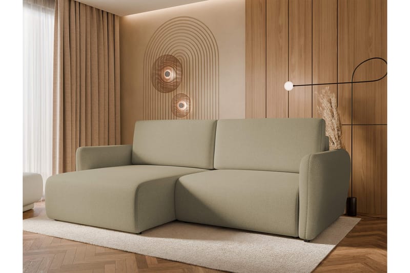 Wymer Bäddsoffa m. Divan 2-sits - Beige - Möbler - Vardagsrum - Bäddsoffor